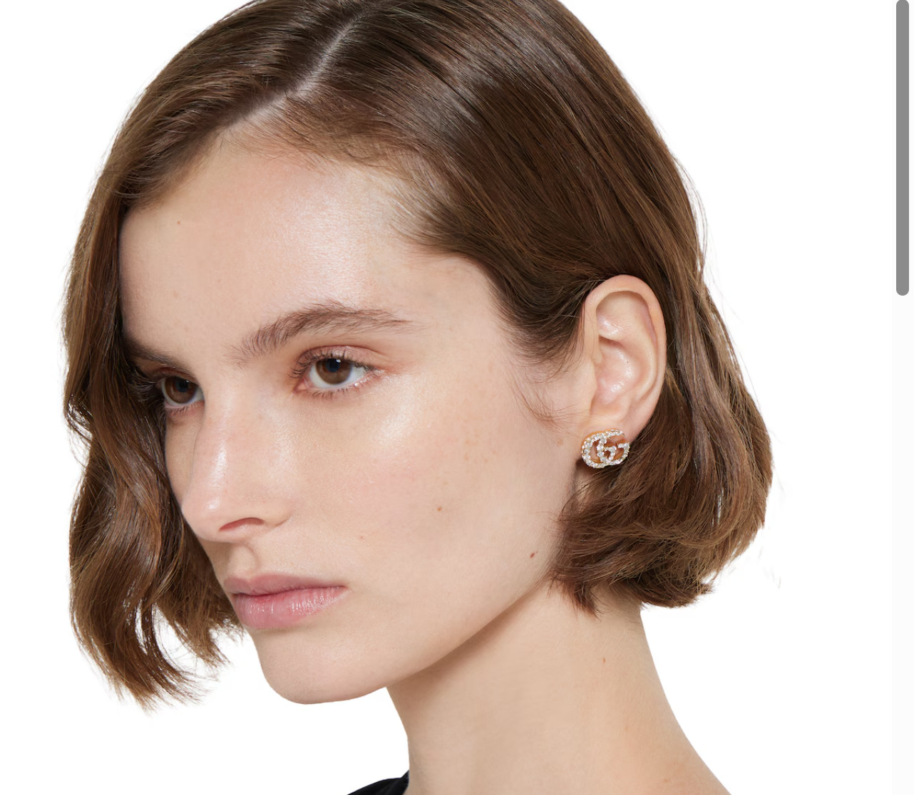 Gucci Marmont crystal earrings thumbnail 2