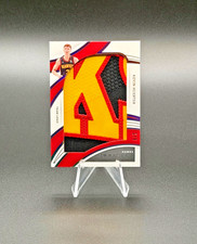 KEVIN HUERTER 2021-22 Immaculate Collection Game-Worn Jumbo Team Logo Patch 2/5