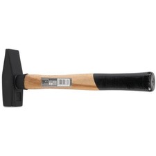 BGS 1000g SCHLOSSERHAMMER HICKORY-STIEL DIN 1041 RINGKEIL GESCHMIEDET | 52310