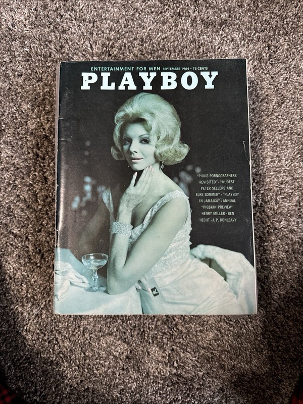 Playboy Magazines - Sept. 1964 W/centerfold Very Good +