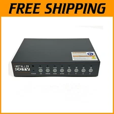 4CH Color Quad CCTV Multiplexer w/ Remote Control