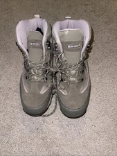 Hi-tec Boots Mens 11M Hiking Walking Boots Gray Lace Up I-Shield