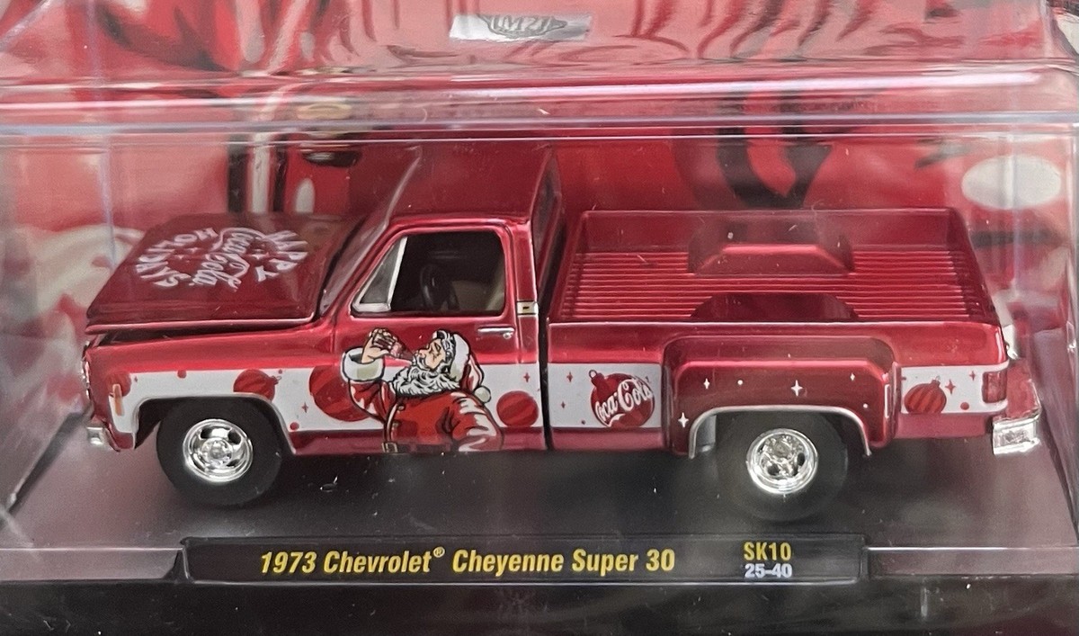 M2 Machines 1973 Chevrolet Cheyenne Super 30 SK10 25-40 Coca-Cola