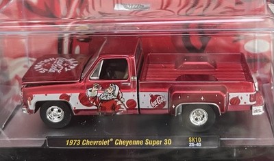 M2 Machines 1973 Chevrolet Cheyenne Super 30 SK10 25-40 Coca-Cola