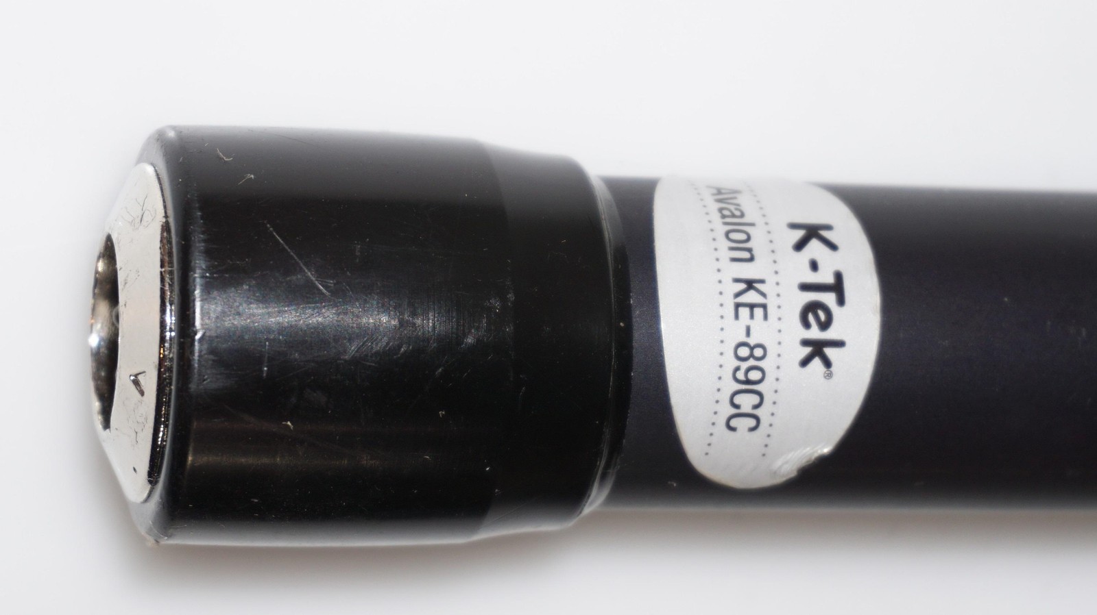 K-TEK AVALON ALUMINUM KE89 4-SECTION, 7'6" LIGHTWEIGHT XLR BOOMPOLE||KE89CC