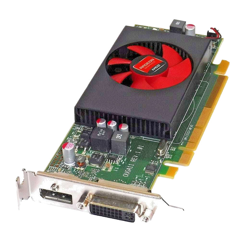 AMD Radeon R5 240 1GB Low Profile Graphics Card DP DVI PCIe x16 SFF GPU