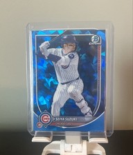 2025 Bowman Chrome Sapphire Edition - Seiya Suzuki #60 Cubs