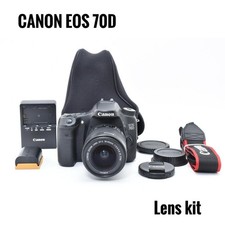 Canon EOS 70D Digital SLR Camera Kit with 18-55mm Lens Excellent Condition