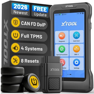 XTOOL TP300 Wireless OBD2 Scanner Dianostic Tool Code Reader TPMS Programming