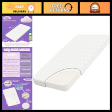 Pack N Play Mattress 47"x23.6" - Ultra-Supportive Foam, Washable Cover, Water-Re