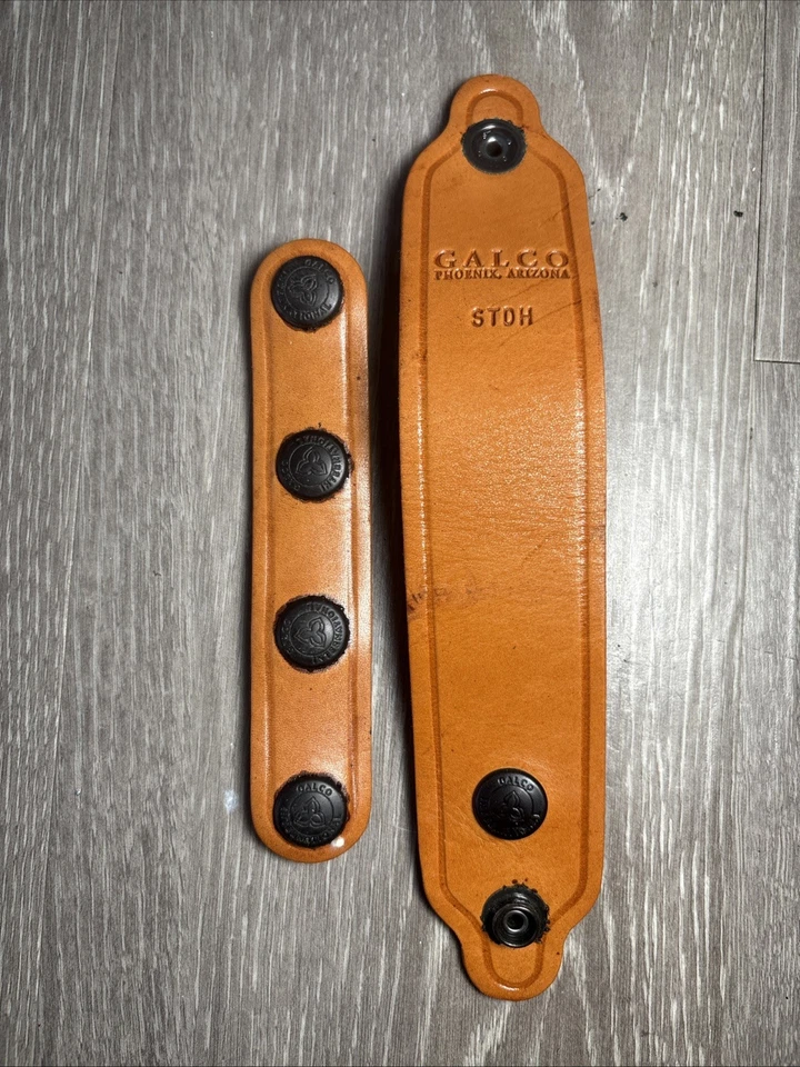 Galco Gunleather Tie Down for Ammo Side of System Tan STDH, Ambidextrous NOS - Image 3 of 4