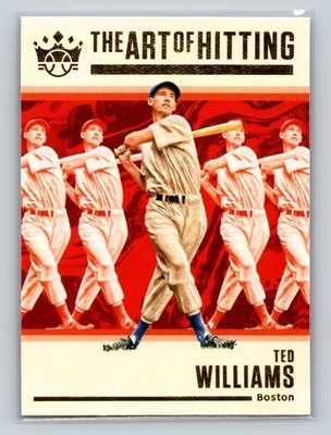 2021 Panini Diamond Kings #AOH-1 Ted Williams The Art of Hitting Boston Red Sox