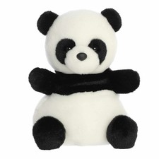 Aurora - Palm Pals Party Sized - 8" Bamboo Panda Adorable Stuffed Animal