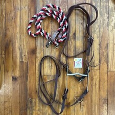 Weaver Leather Latigo Leather Browband Bridle