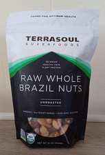 Raw Whole Brazil Nuts Unroasted Organic 16 oz. Exp. 01/2027