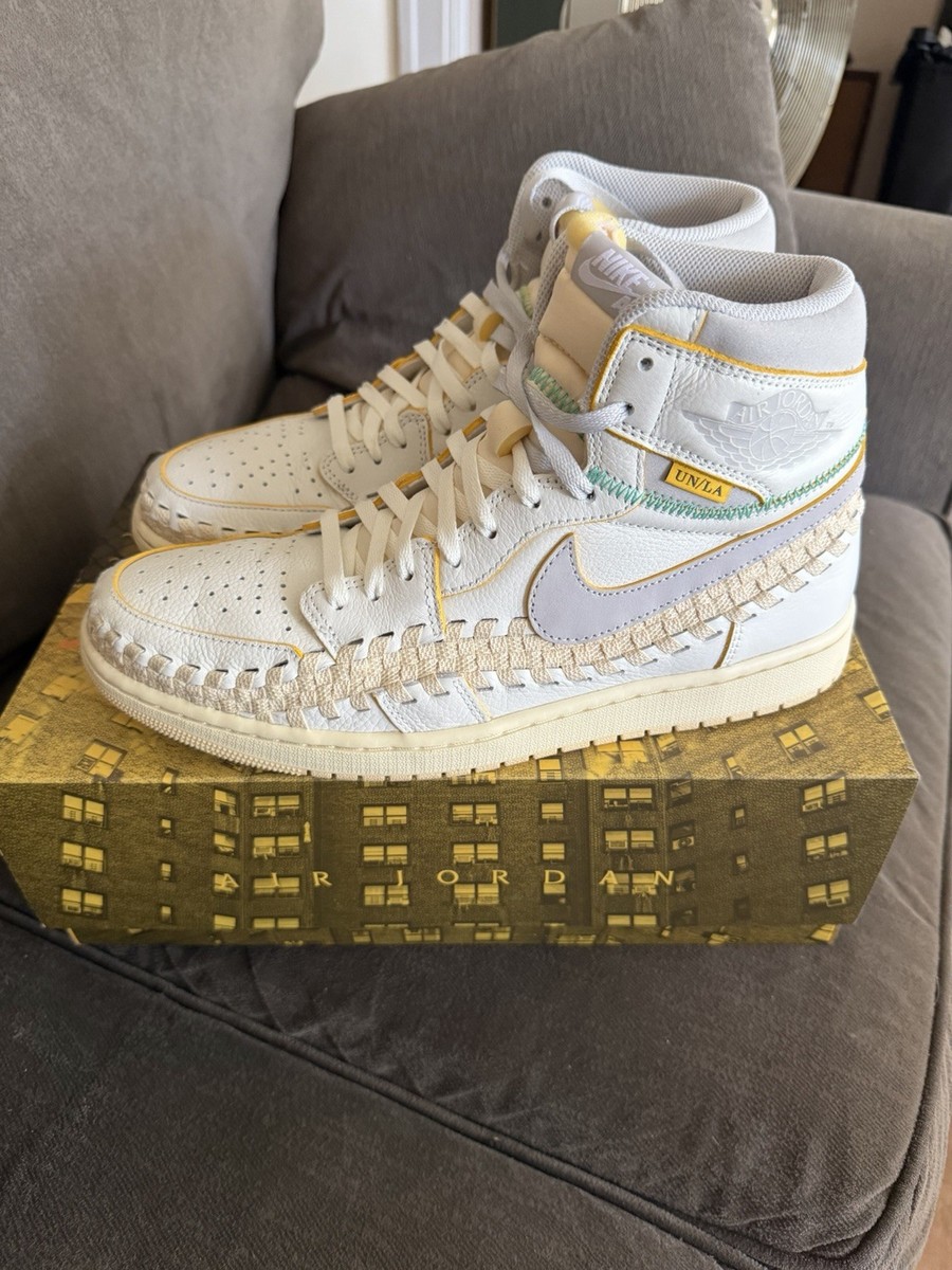 Nike Air Jordan 1 Retro High OG SP Union Woven Men's 12 Worn With