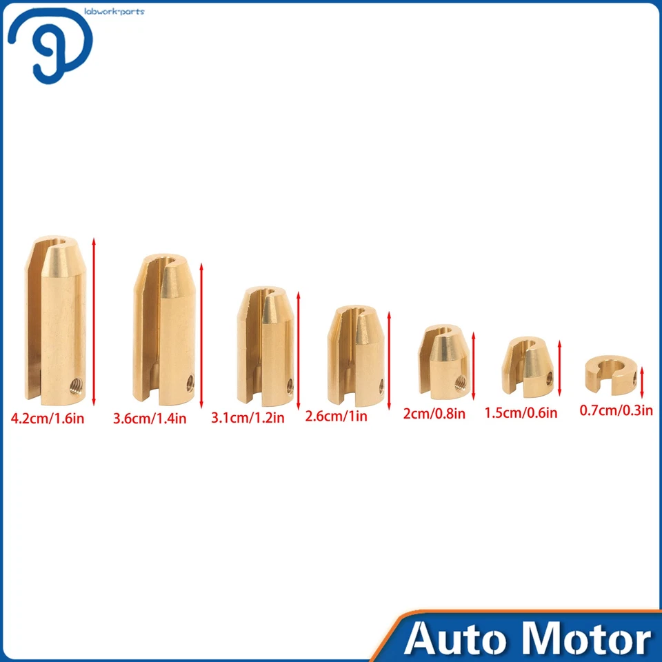 PACK 14 Universal Motocicleta Reutilizable Latón Rueda Radios Equilibrio Pesas Repuesto Foto 2 de 4