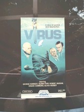 VIRUS (VHS, 1984) Glenn Ford, George Kennedy, Chuck Connors, Olivia Hussey