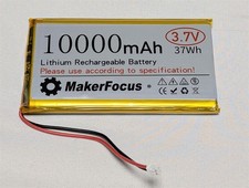 LOT 10x 10000mAh 3.7V Lithium Rechargeable Battery w/PH2.0 Plug for Raspberry Pi