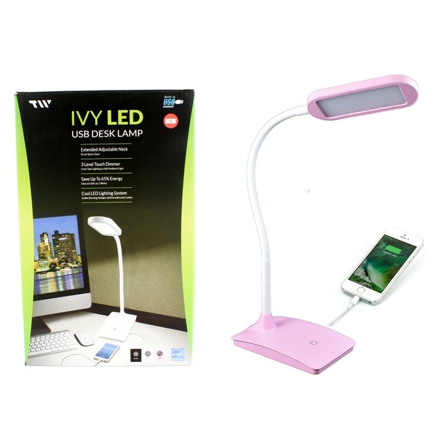 Desk Lamp With Outlet And Usb