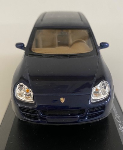 1:43 Paul's Model Art MINICHAMPS Porsche Cayenne S Limited Edition Lapis Blue - Picture 6 of 20