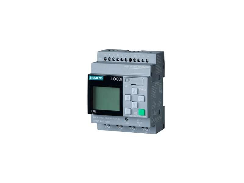 Siemens 6ed10521fb080ba0 logo!230rce, 8di/4do, 400 blocks