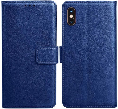 Flip Leather Phone Case for iPhone 15 14 13 Pro MAX 11 XR 12 7 SE Wallet Cover - Picture 5 of 18