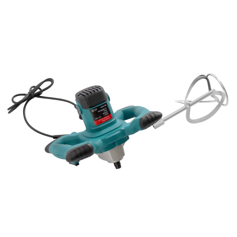2100W 6Gear Electric Concrete Cement Mixer Drywall Mortar Mixing Drill