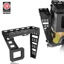 Tailgate Basket Rear Cargo Rack W Reinforced Hinge For 07-18 Jeep Wrangler Jk Tailgate Basket Rear Cargo Rack W Reinforced Hinge For 07-18 Jeep Wrangler Jk