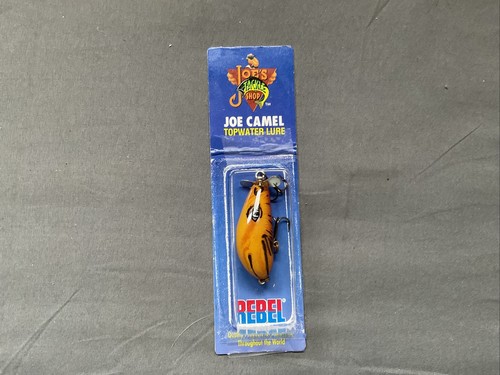 Joe Camel Topwater Lure Joe's Tackle Shop Vintage REBEL Camel Head Fishing Lure - 第 1/3 張圖片