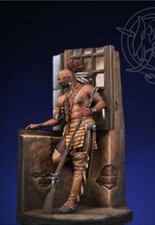 Iroquois Warrior in a Casle 75mm Painted Tin Toy Soldier Pre-Sale  Art
