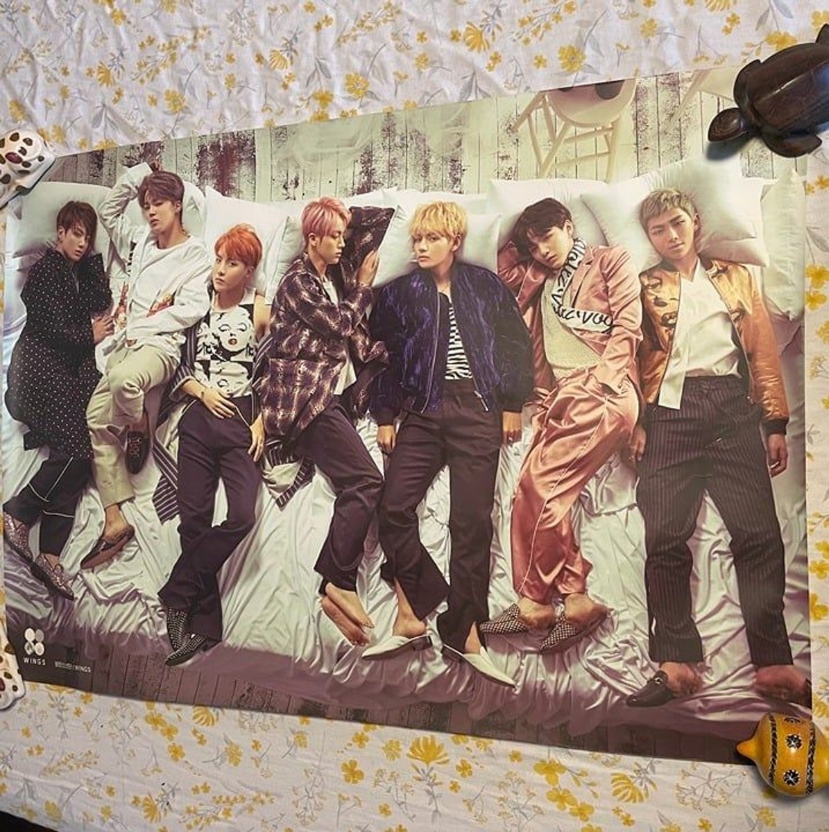 BTS The Wings album official poster | eBay