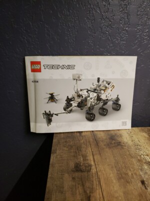 Lego Technic 42158 NASA Mars Rover Perseverance Instruction Guide MANUAL ONLY