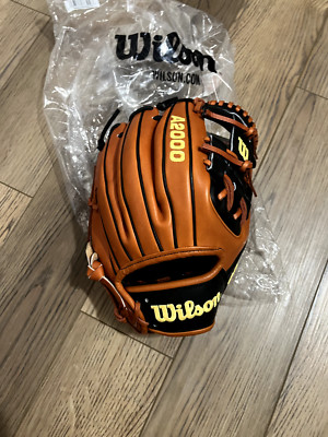 Wilson A2000 11.5'' 1786 Pro Stock H Web Baseball Glove Brown Black