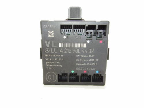 Mercedes Benz E W212 Tür Steuergerät Vorne L Front L SIDE DOOR CONTROL