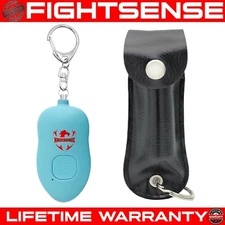 Fightsense Self Defense Keychain, Personal Safety Alarm & Pepper Spray Combo