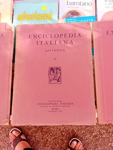 Treccani Enciclopedia Italiana Appendice 1-2-3-4 (3 Volumi) - Foto 4 di 18