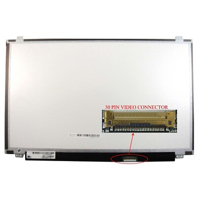 Replacement LCD LED Screen For HP 15-DY1051WM Laptop - 15.6" HD (1366x768), 30-Pin, Includes Tools
