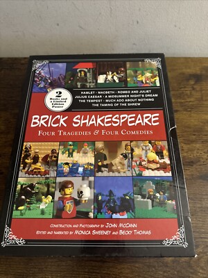 Brick Shakespeare : Four Tragedies and Four Comedies by Becky Thomas, John...