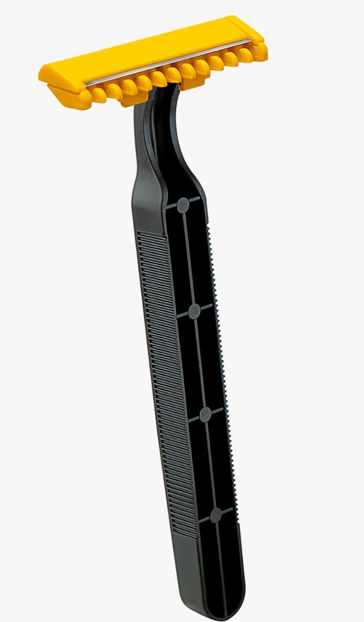 TIDY Hygiene Razor for Pubic Hair Pack of 5 (Works best on Dry Skin