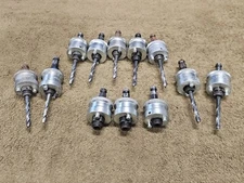 12 Lenox 2L Hole Saw Arbor Drill Quick Change Snap Back 1/2" Shank 1779772