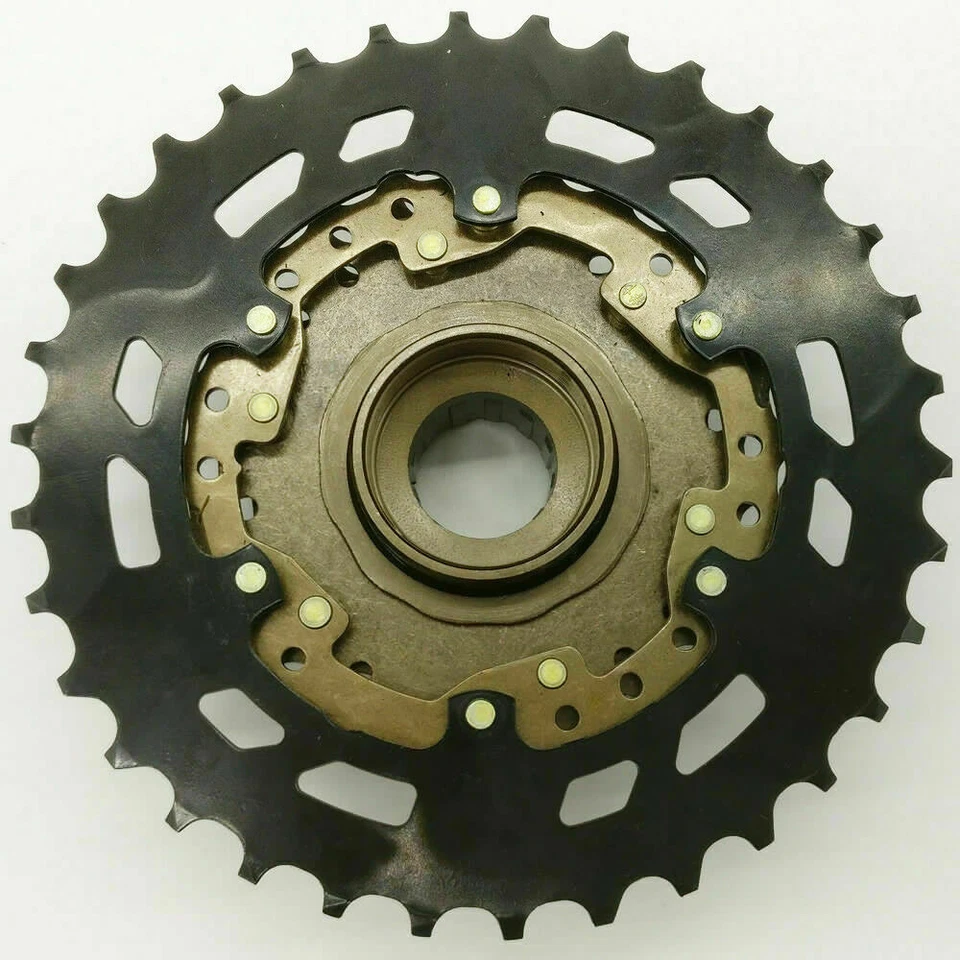 Bicicleta MTB Shimano Tourney MF-TZ500-7 velocidades rueda libre atornillable 14-34T TZ31 Foto 3 de 4