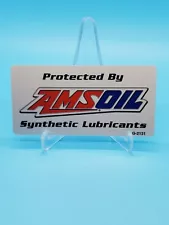 Amsoil " Protected By Amsoil " Under Hood Decal. See Description 