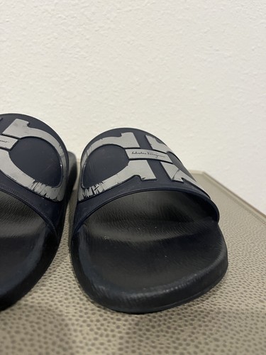 Salvatore Ferragamo "Groove" Pantolette Sandale, Größe 10 M US - Bild 6 von 16