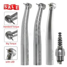 Sale High Speed Handpiece /LED E-Generator Turbine / 4 Hole quick coupler