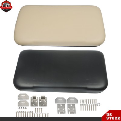 Black/Tan For E-Z-GO Medalist TXT 1994-2013 Golf Cart Front Seat Bottom