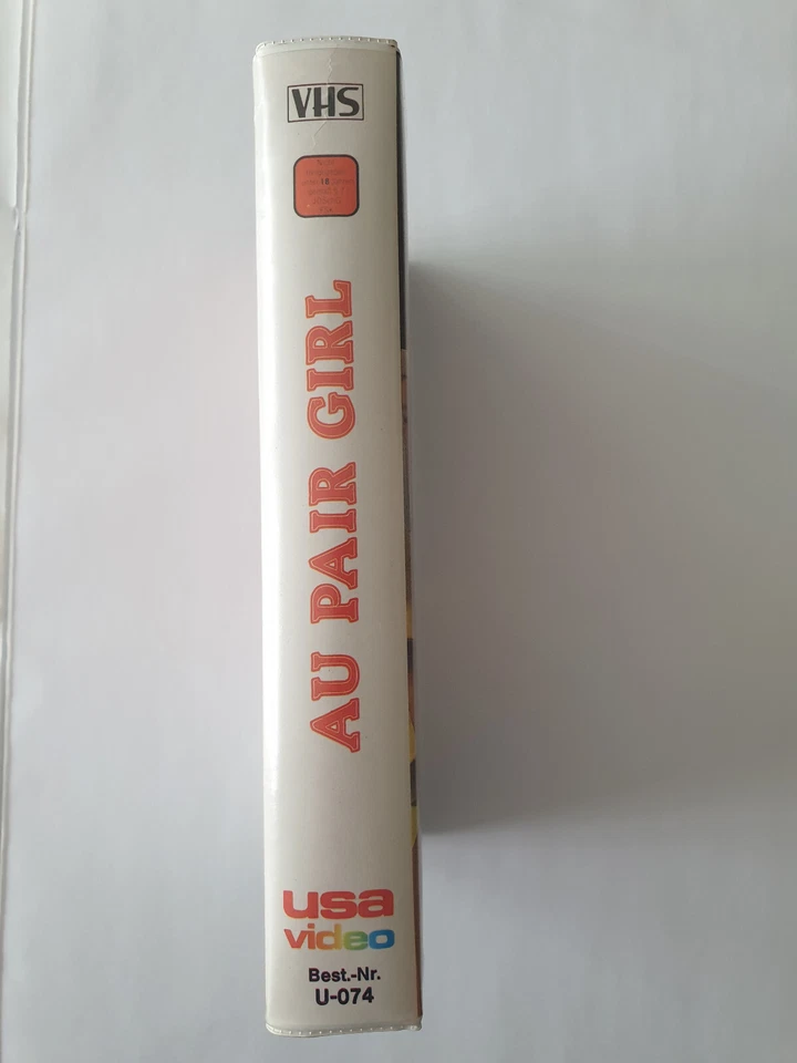 Au Pair Girl - Ein flottes Hausmädchen, Erotik VHS mit Gloria Guida (FSK 18) - Bild 2 von 4