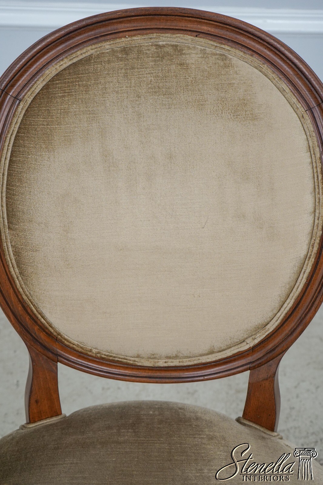 L59822EC Set of 4 ETHAN ALLEN Medallion Back French Dining Chairs eBay