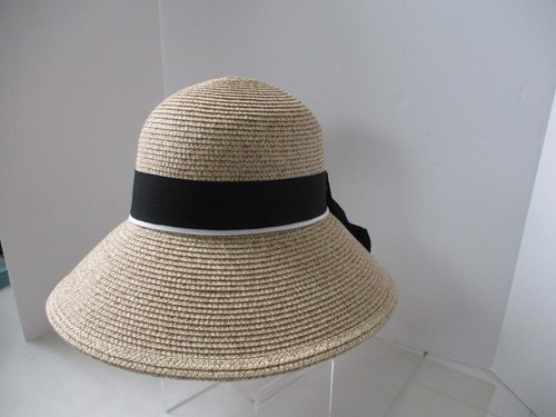 Comhats Sombrero para el Sol para Mujer Floppy Verano Playa Sombreros de Paja Accesorios Ala Ancha - Imagen 6 de 21