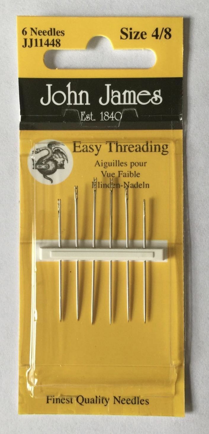 JOHN JAMES Hand Sewing Needles ALL STYLES SIZES SEWING CRAFT